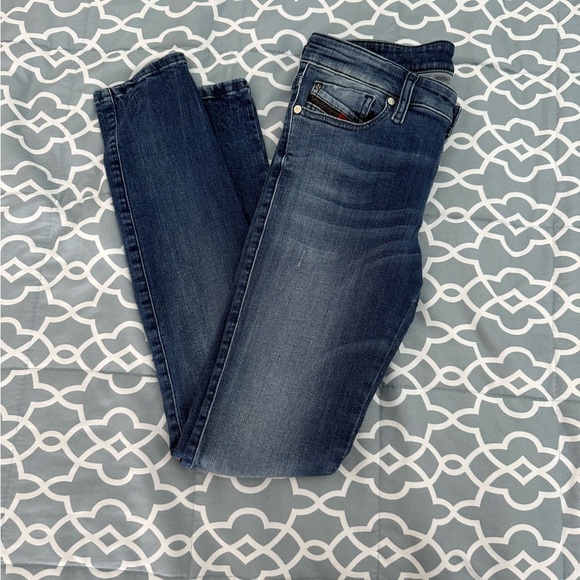 Diesel Denim - Diesel Blue Skinzee-low-S slim skinny low waist jeans